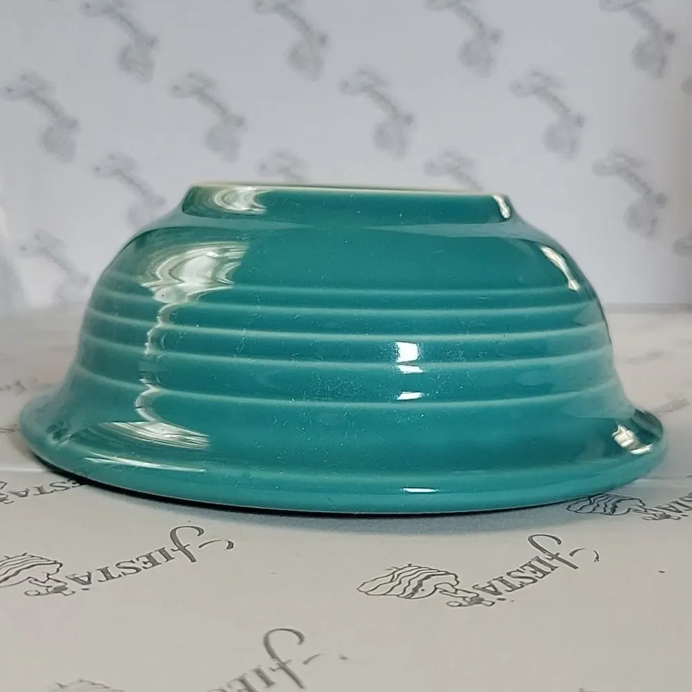 Fiestaware Fiesta Small Ceramic Bowl Dish Fruit Salsa Turquoise Container